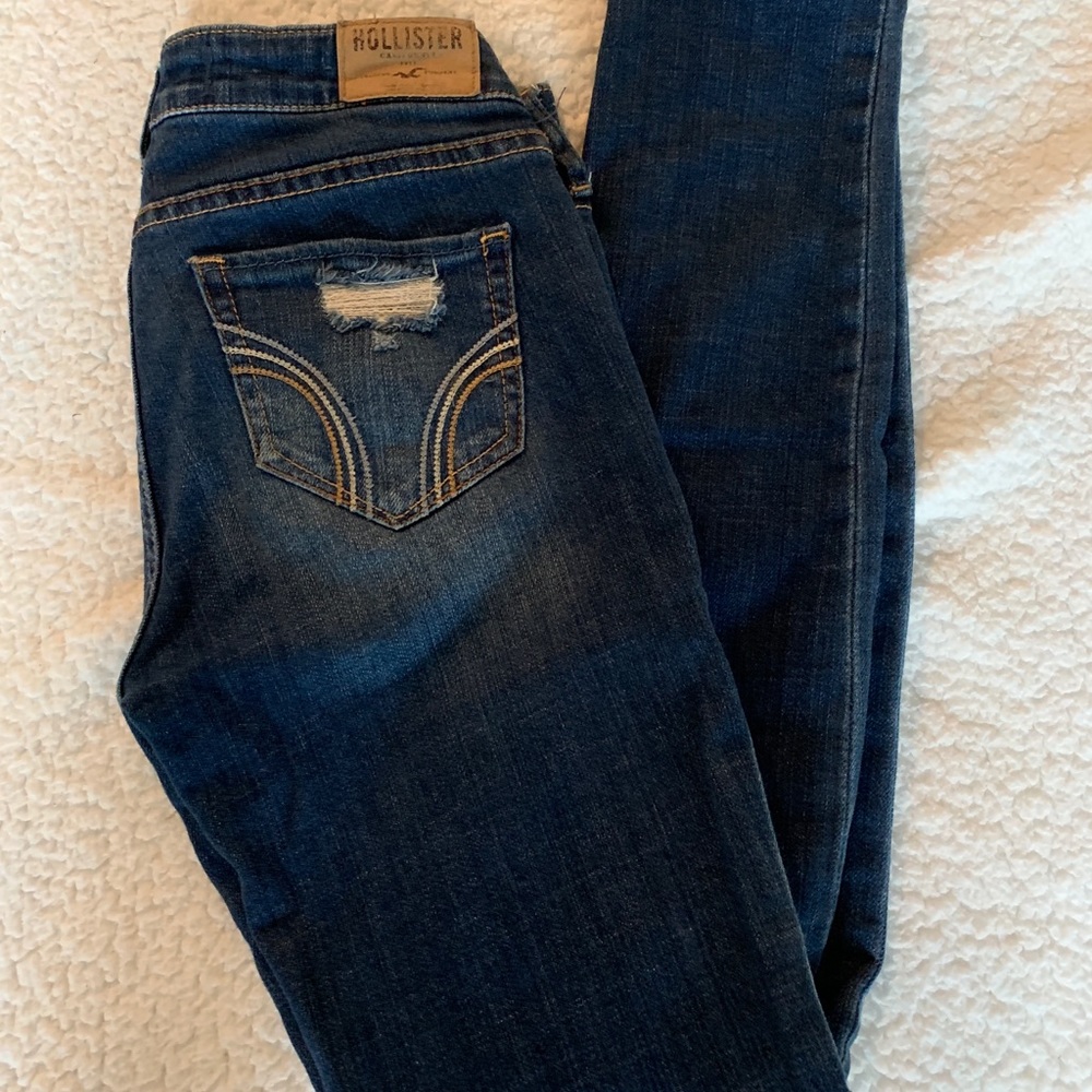 Hollister Low Rise Straight Leg Jeans